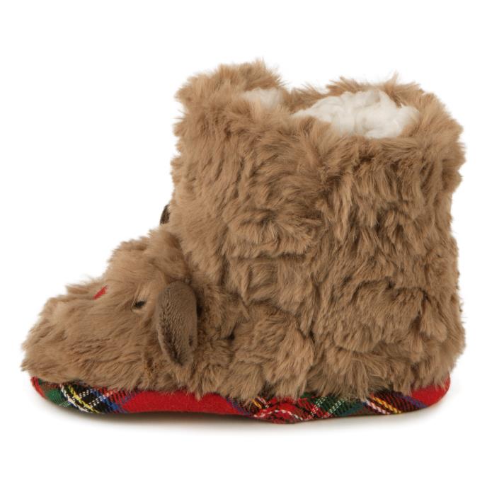 totes toasties® Toddler Booties Brown Extra Image 4